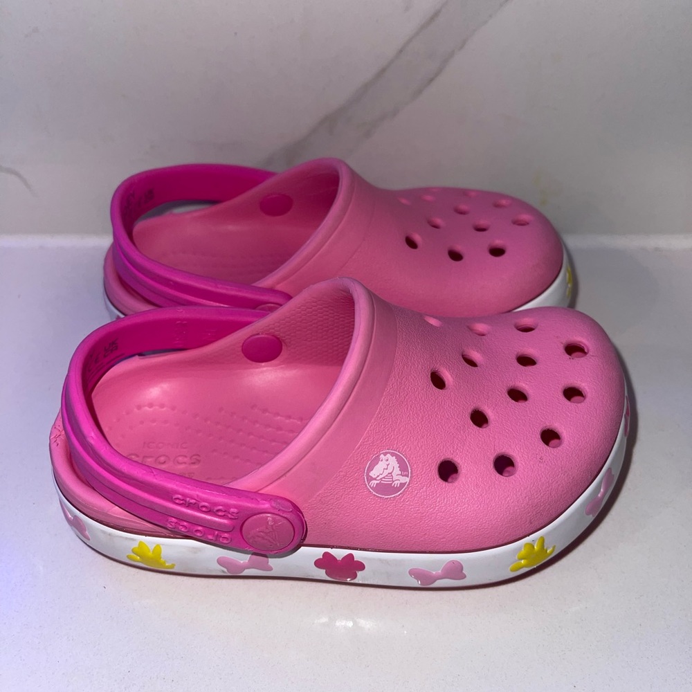 KIDS' FUN LAB DISNEY MICKEY MOUSE LIGHTS CLOG CROCS